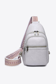 Baeful It's Your Time PU Leather Sling Bag