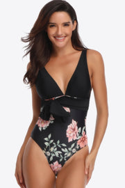 Floral Tied One-Piece Swimsuit