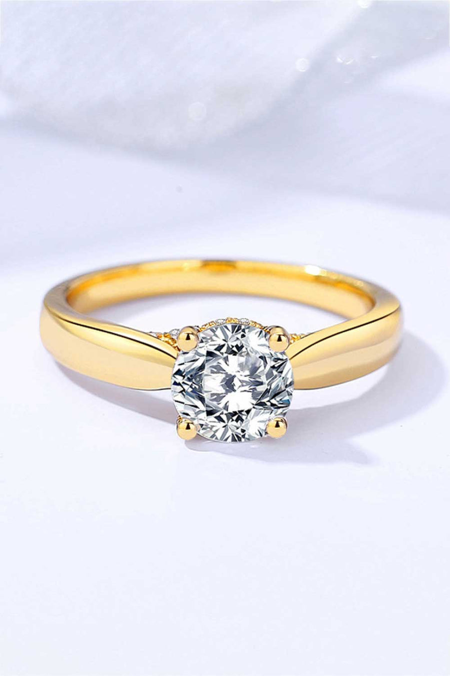 Classic, 925 Sterling Silver, Moissanite, Ring, Jewelry, Fashion, Accessories, Style, Elegant, Statement Piece