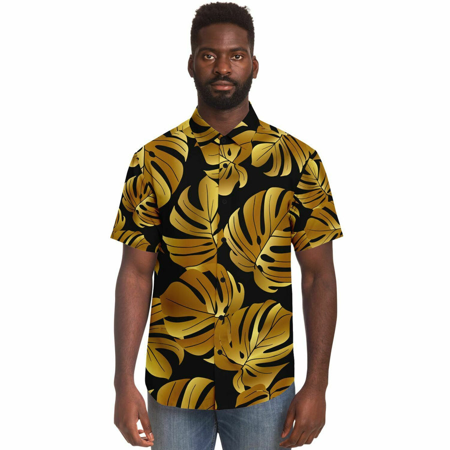 Tropical Gold Short Sleeve Shirt